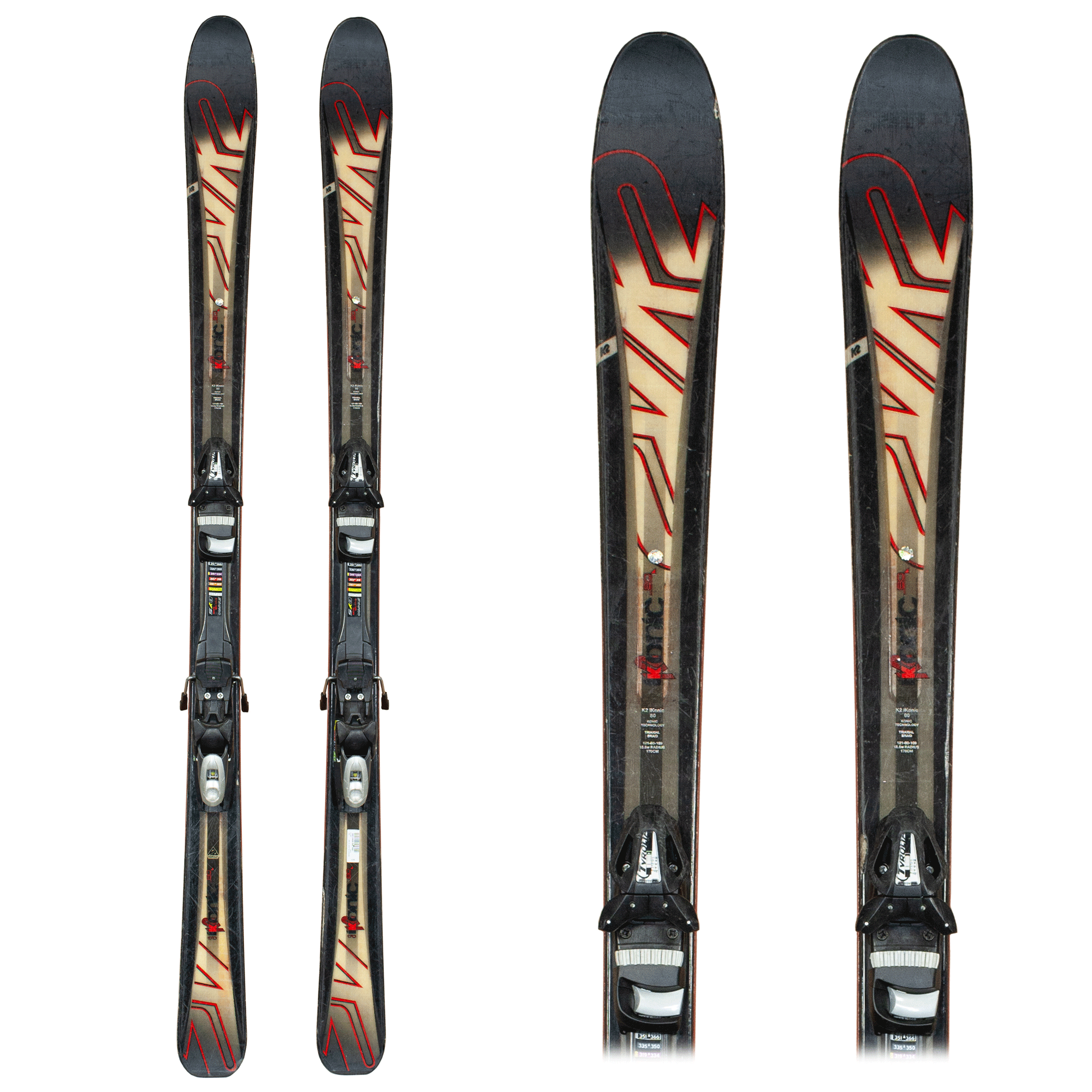 Used K2 Ikonic 80 Skis C - Galactic Snow Sports