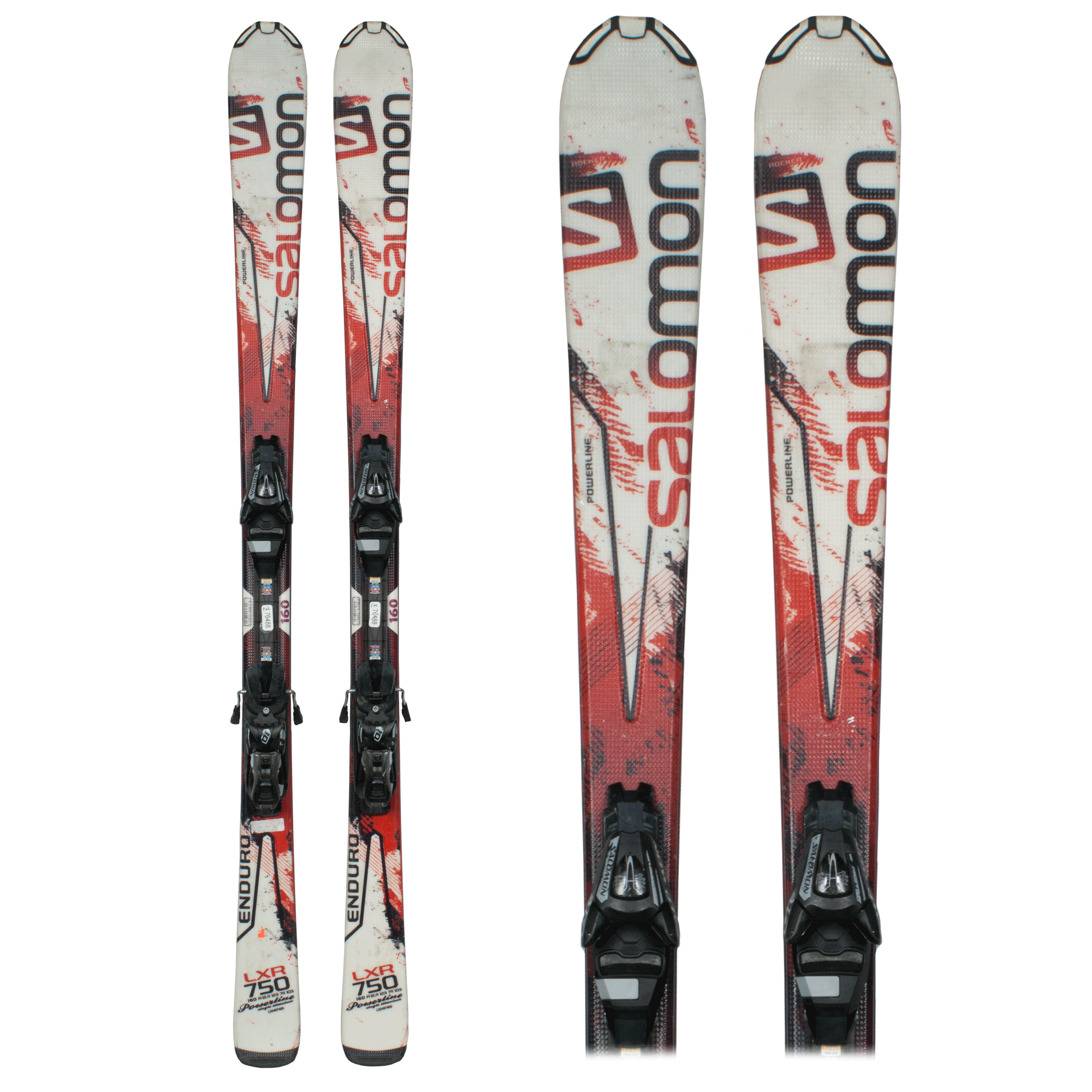 kredit Land Botanik Used Salomon LXR 750 Enduro Skis B - Galactic Snow Sports