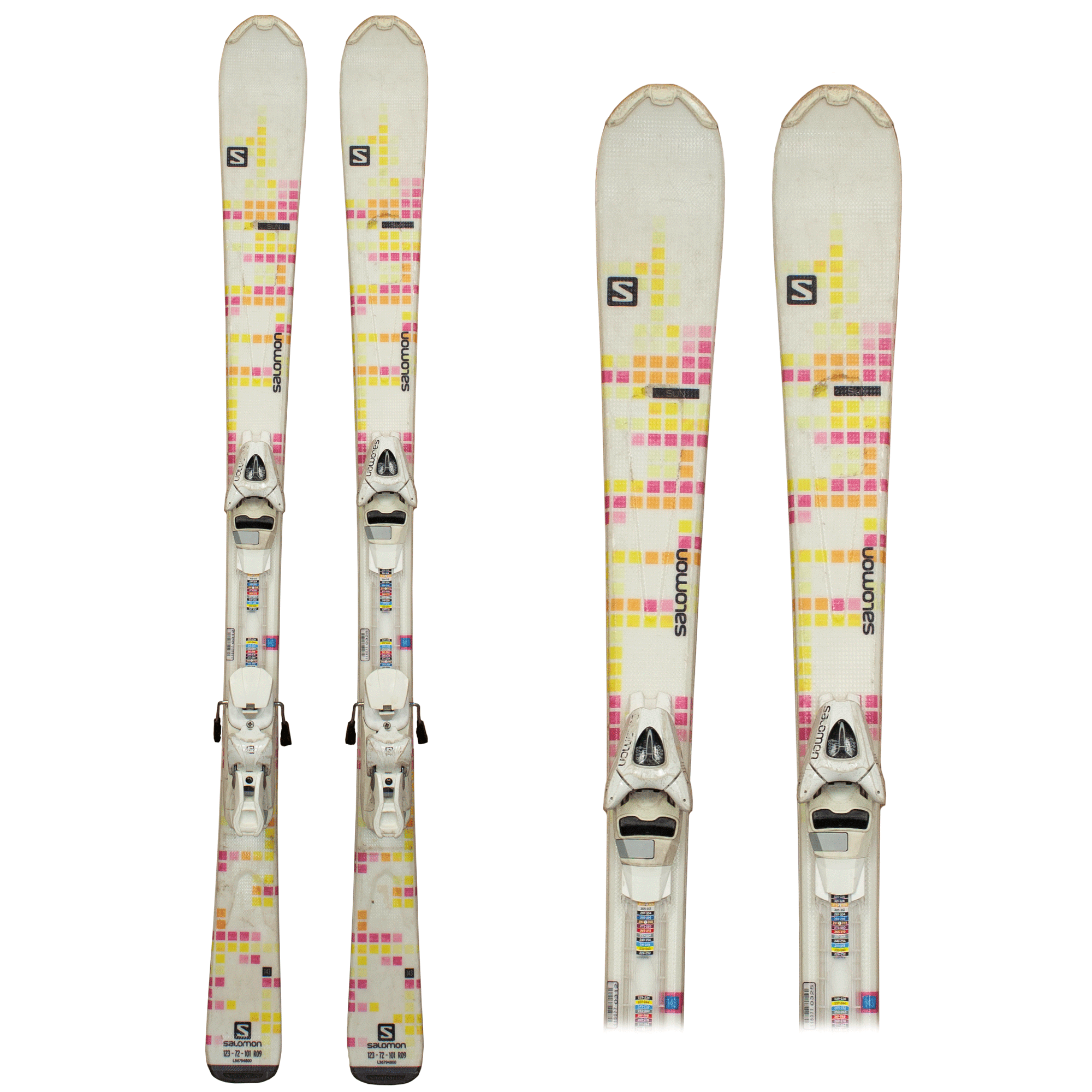 Used Salomon Sun Womens Skis Galactic Snow Sports