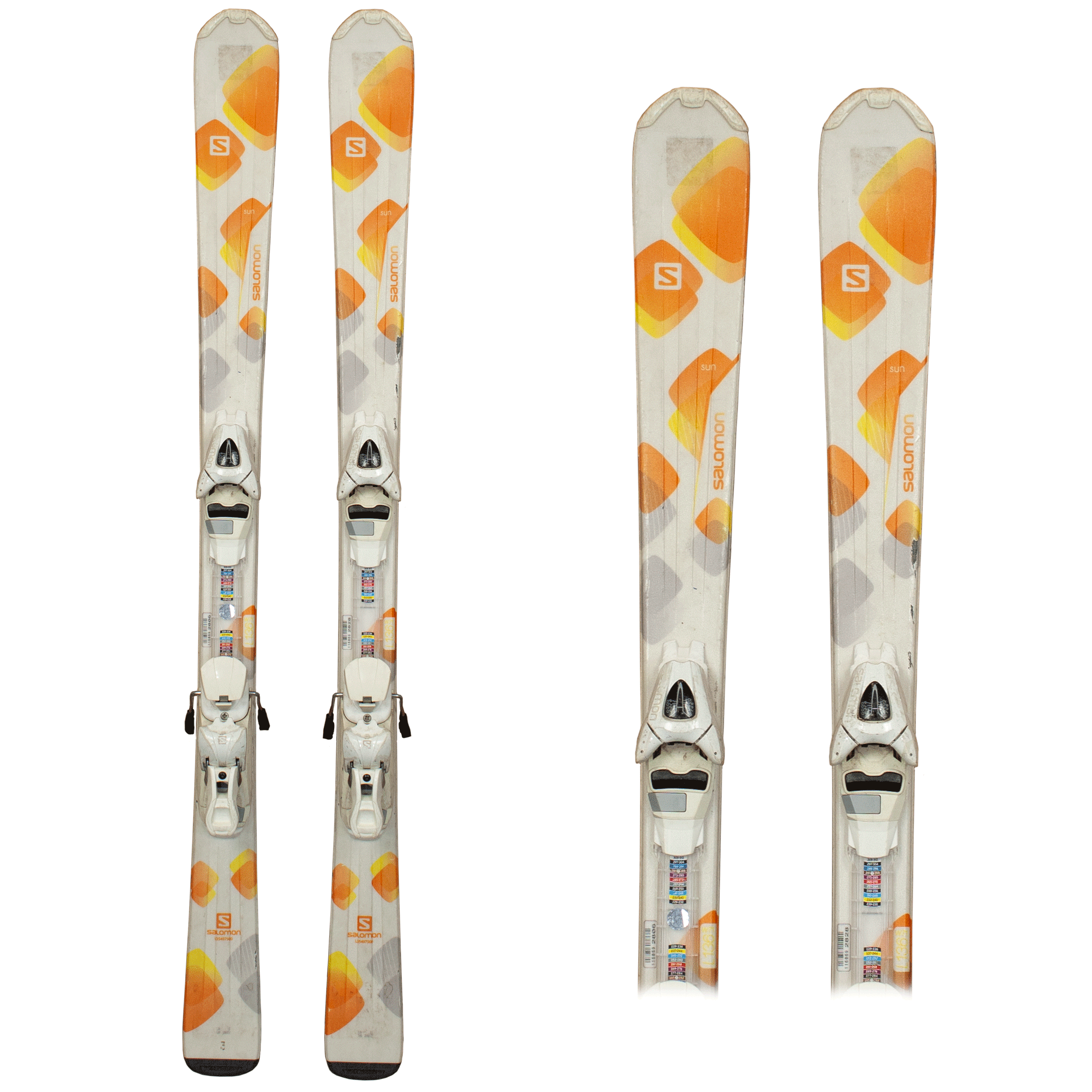Used Salomon Sun Womens Skis C