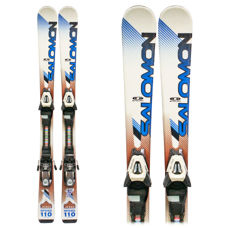 Used Salomon Enduro 800 Jr Junior Skis C - Galactic Sports