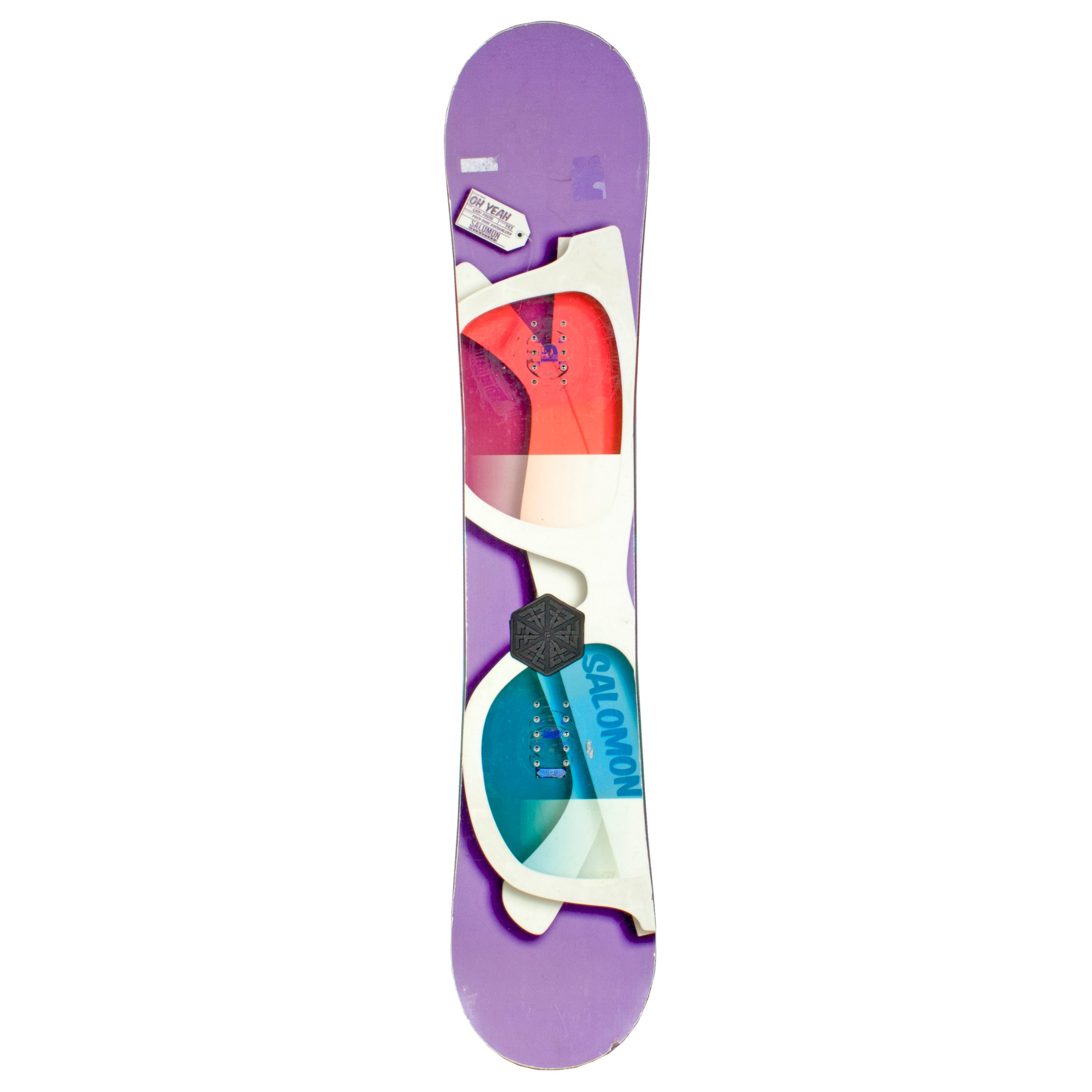Used Salomon Oh Yeah Sunglasses Womens Snowboard Galactic Snow Sports