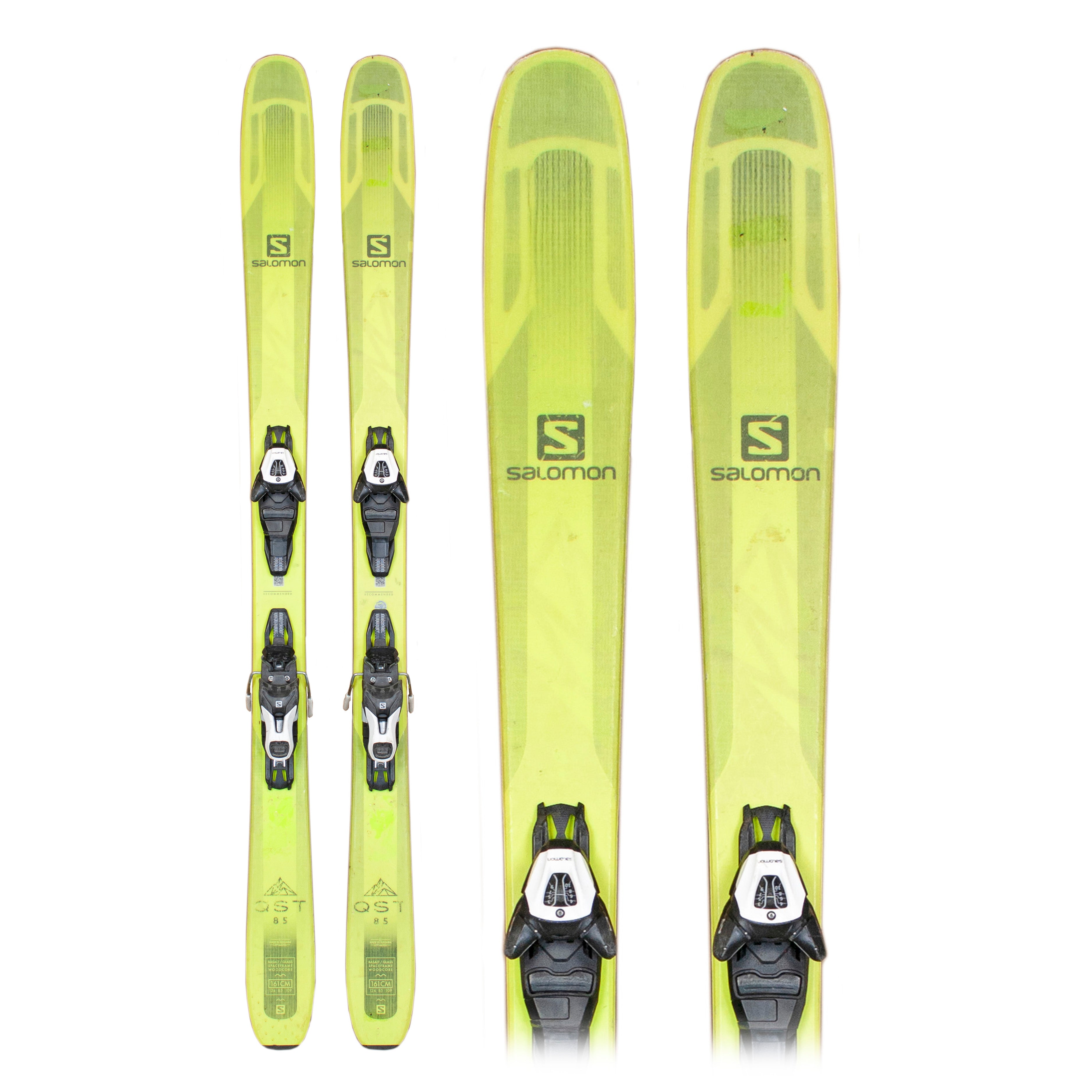 hvor ofte betale sig glide Used Salomon QST 85 Skis C - Galactic Snow Sports