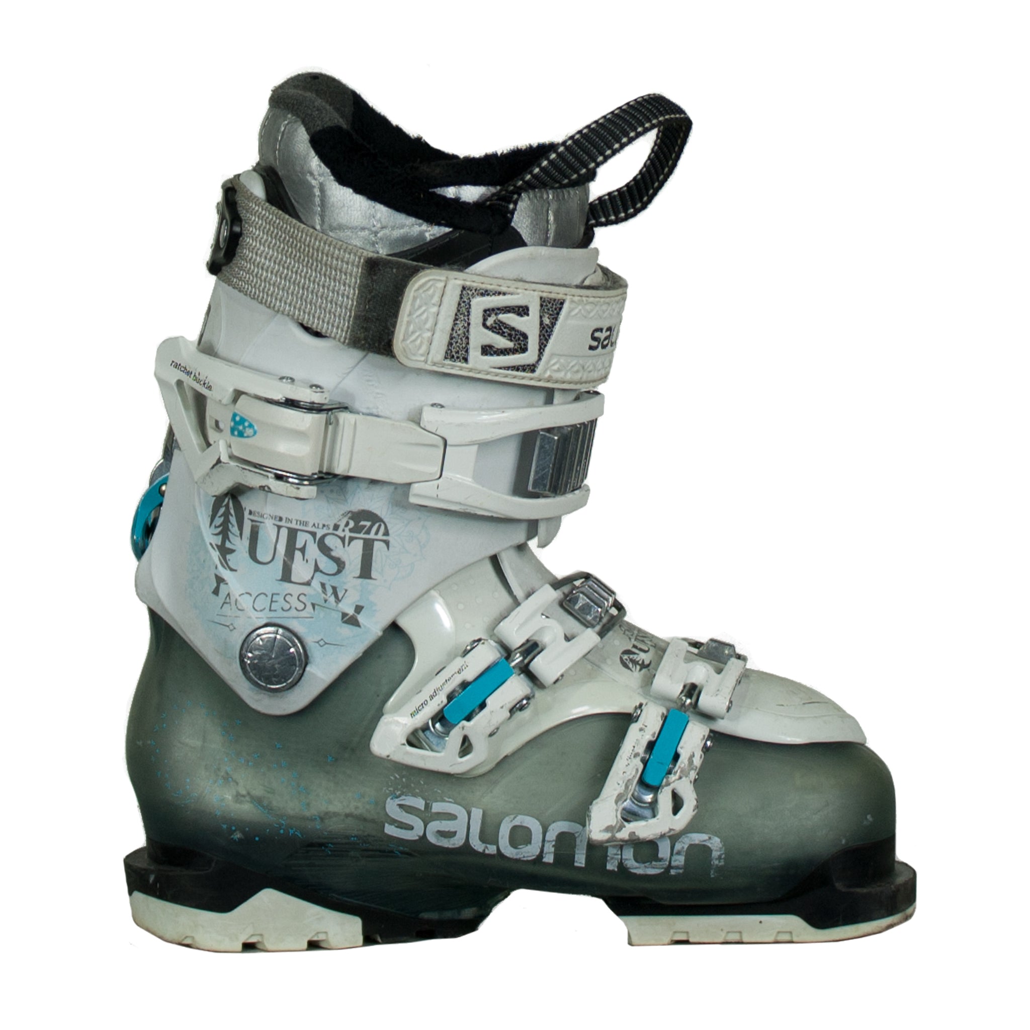 Mondwater Land dam Used Salomon Quest Access R70 W Womens Ski Boots - Galactic Snow Sports