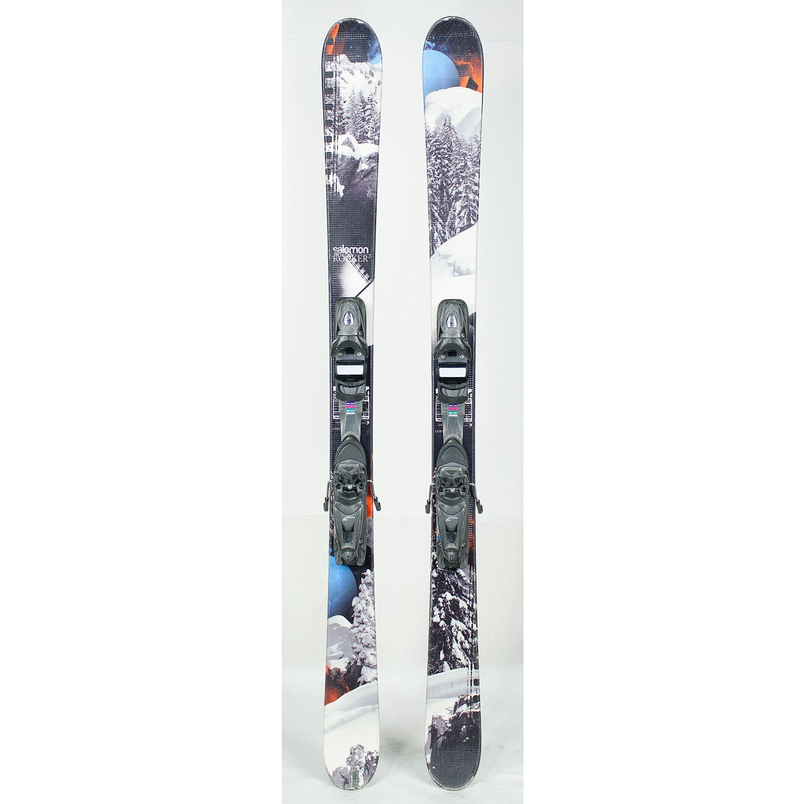 Used Salomon Rocker 2 Jr Junior Skis C